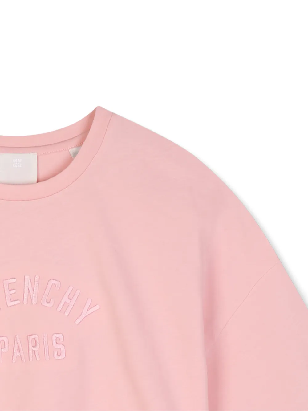 Givenchy Kids T-shirt met geborduurd logo Roze