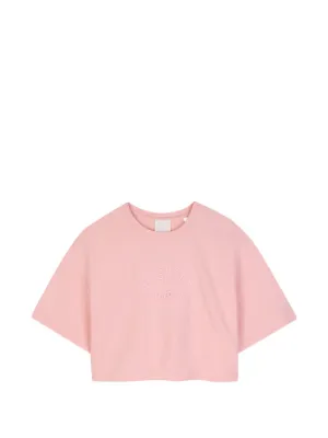 Fendi Kids ロゴ Tシャツ | ピンク | FARFETCH JP