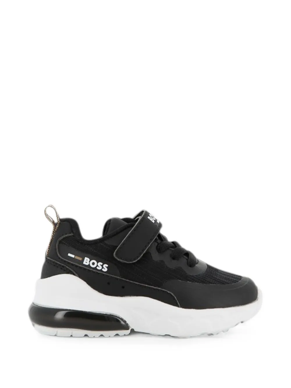 BOSS Kidswear logo-detail sneakers Zwart