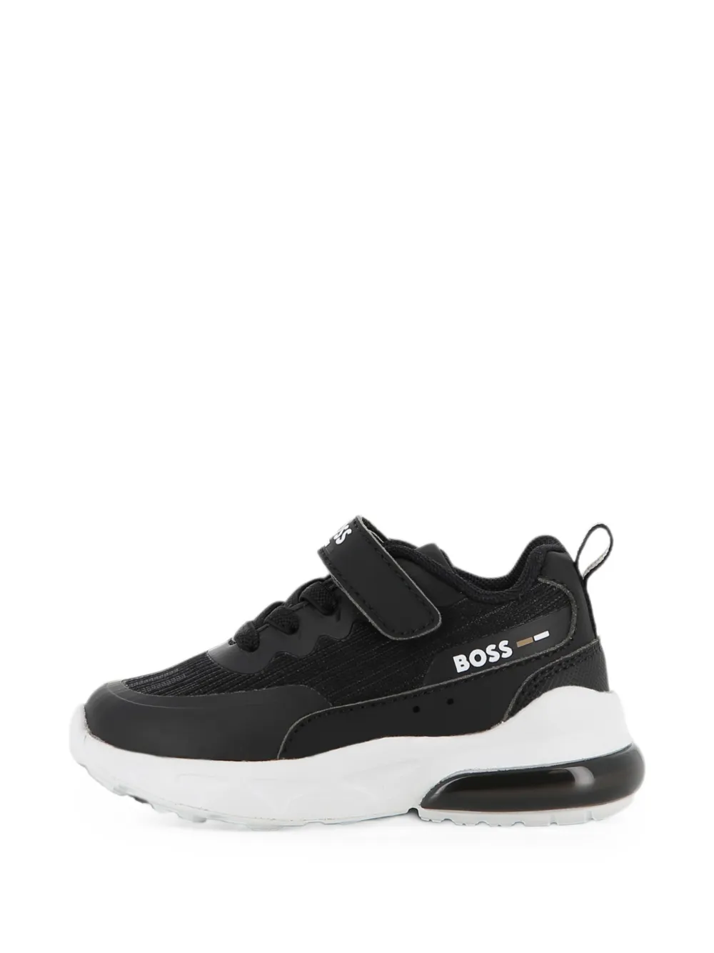 BOSS Kidswear logo-detail sneakers Zwart