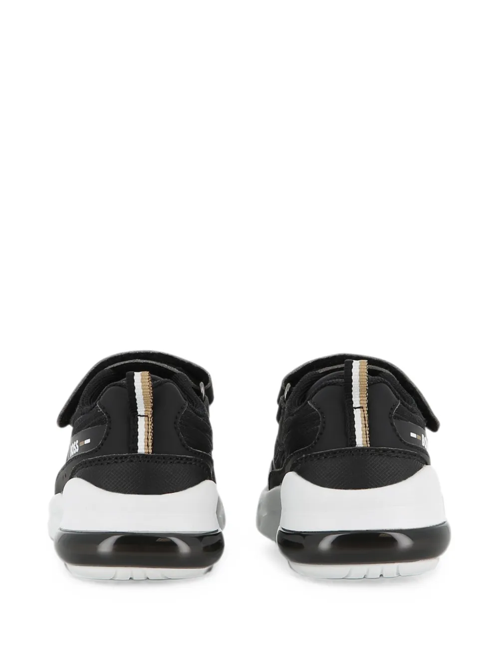 BOSS Kidswear logo-detail sneakers Zwart