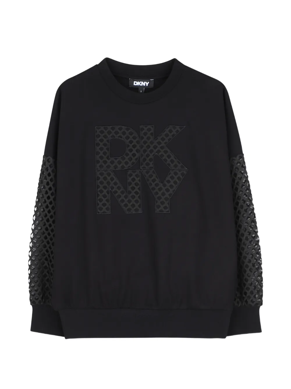 Dkny Kids Maglione con applicazione - Nero