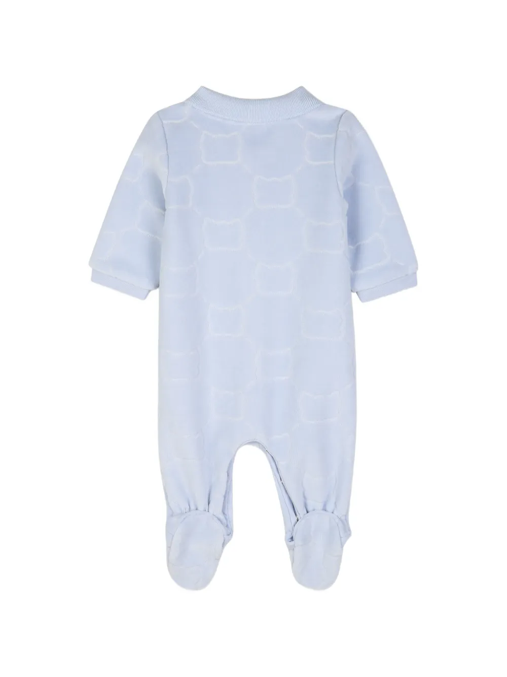BOSS Kidswear patterned pajamas Blauw
