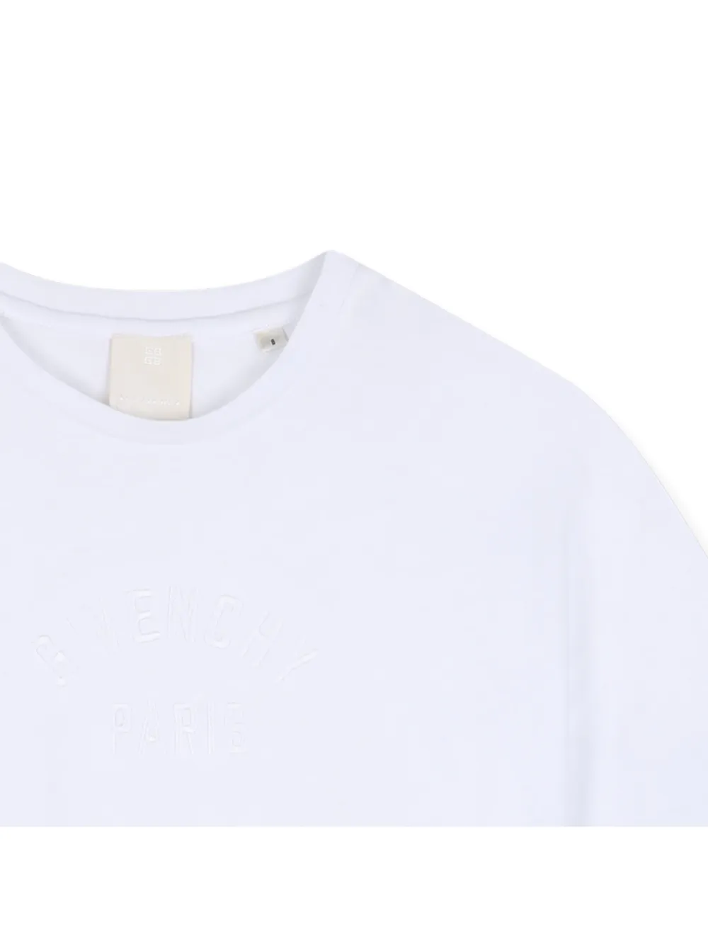 Givenchy Kids T-shirt met geborduurd logo Wit