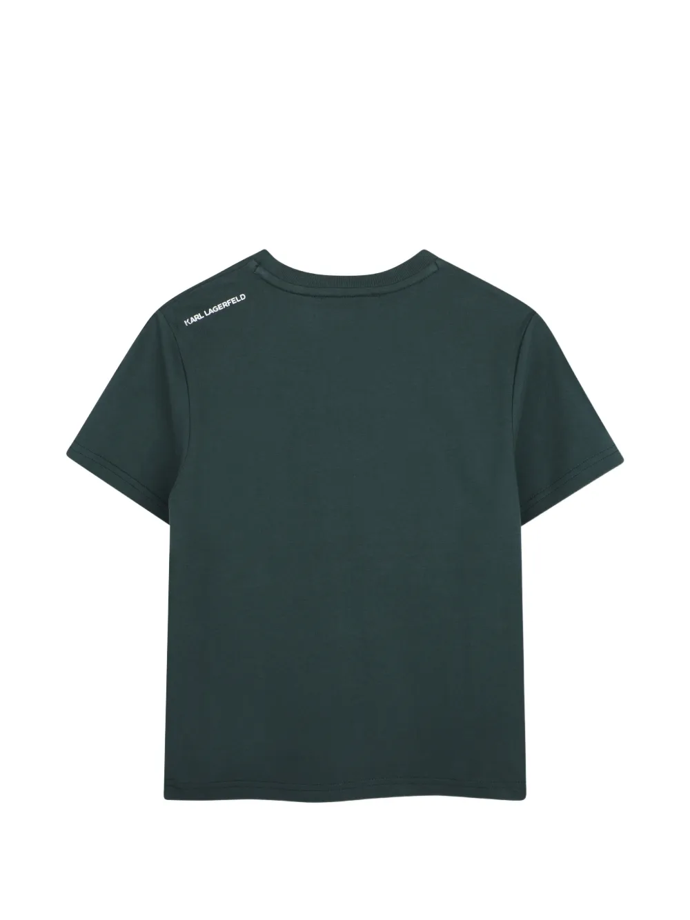 Karl Lagerfeld Kids T-shirt met grafische print Groen