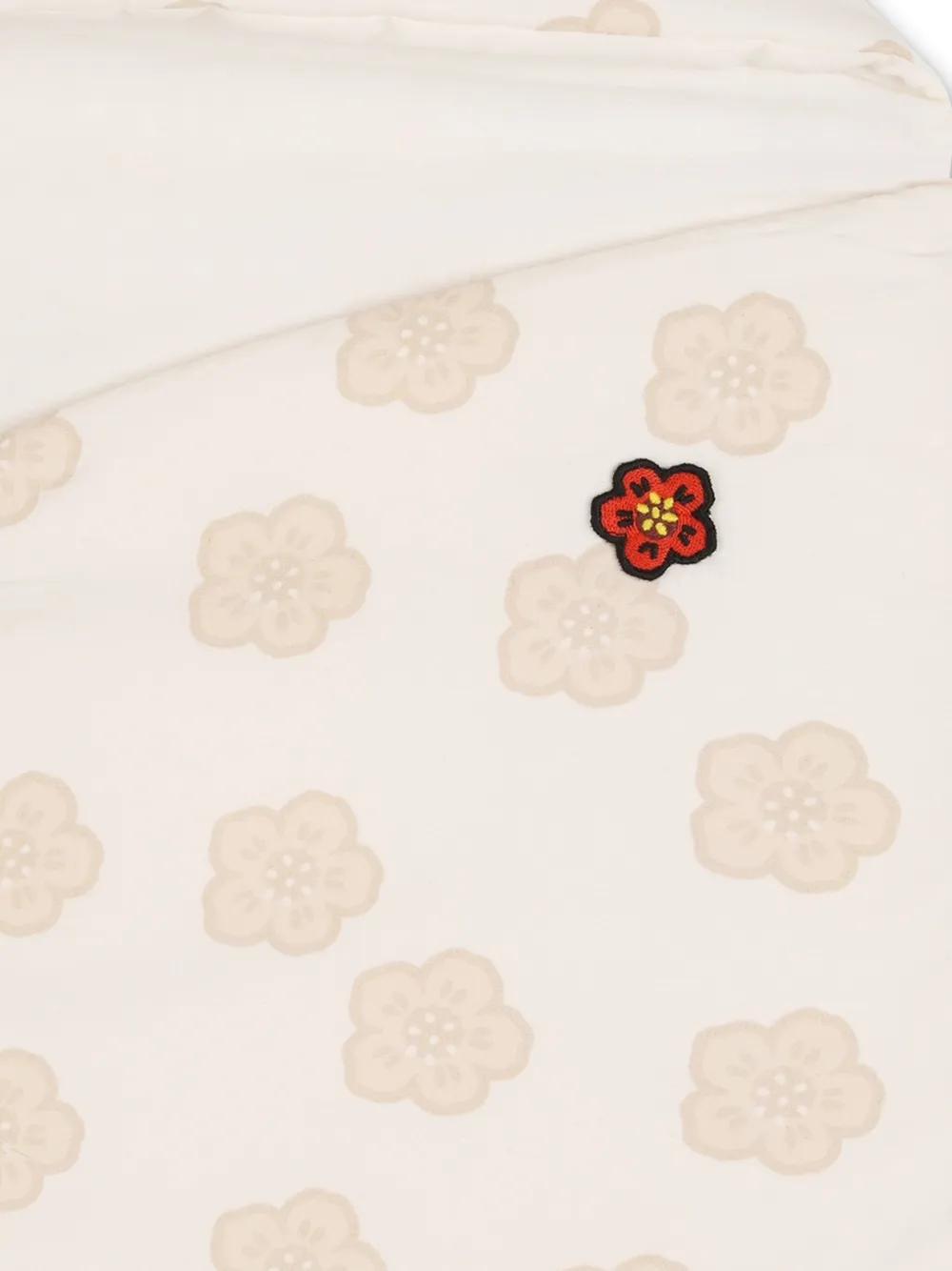 Kenzo Kids Boke slaapzak met bloemenprint Beige