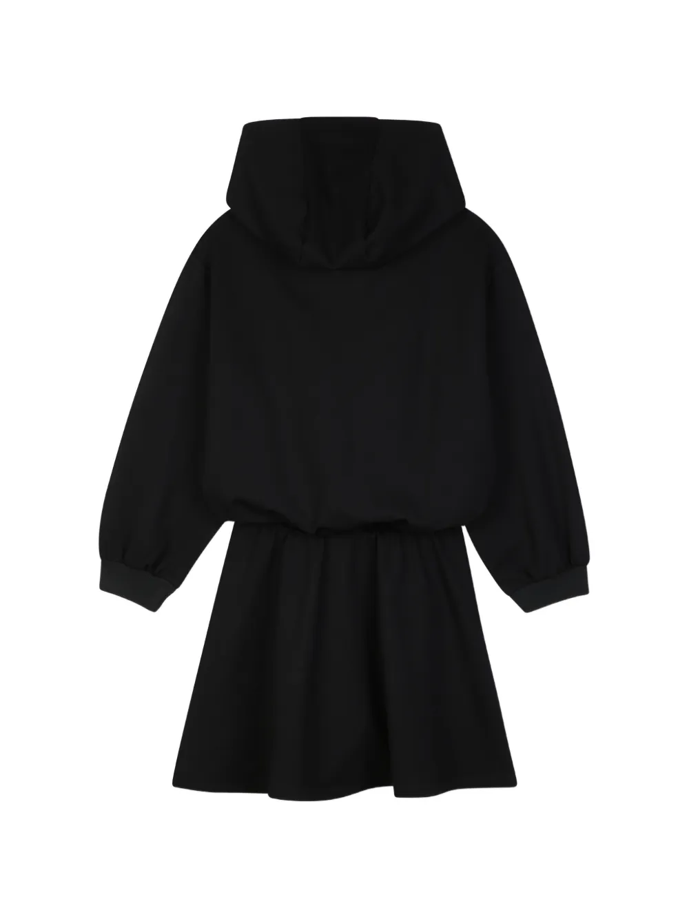 Dkny Kids Hoodiejurk met logoplakkaat Zwart