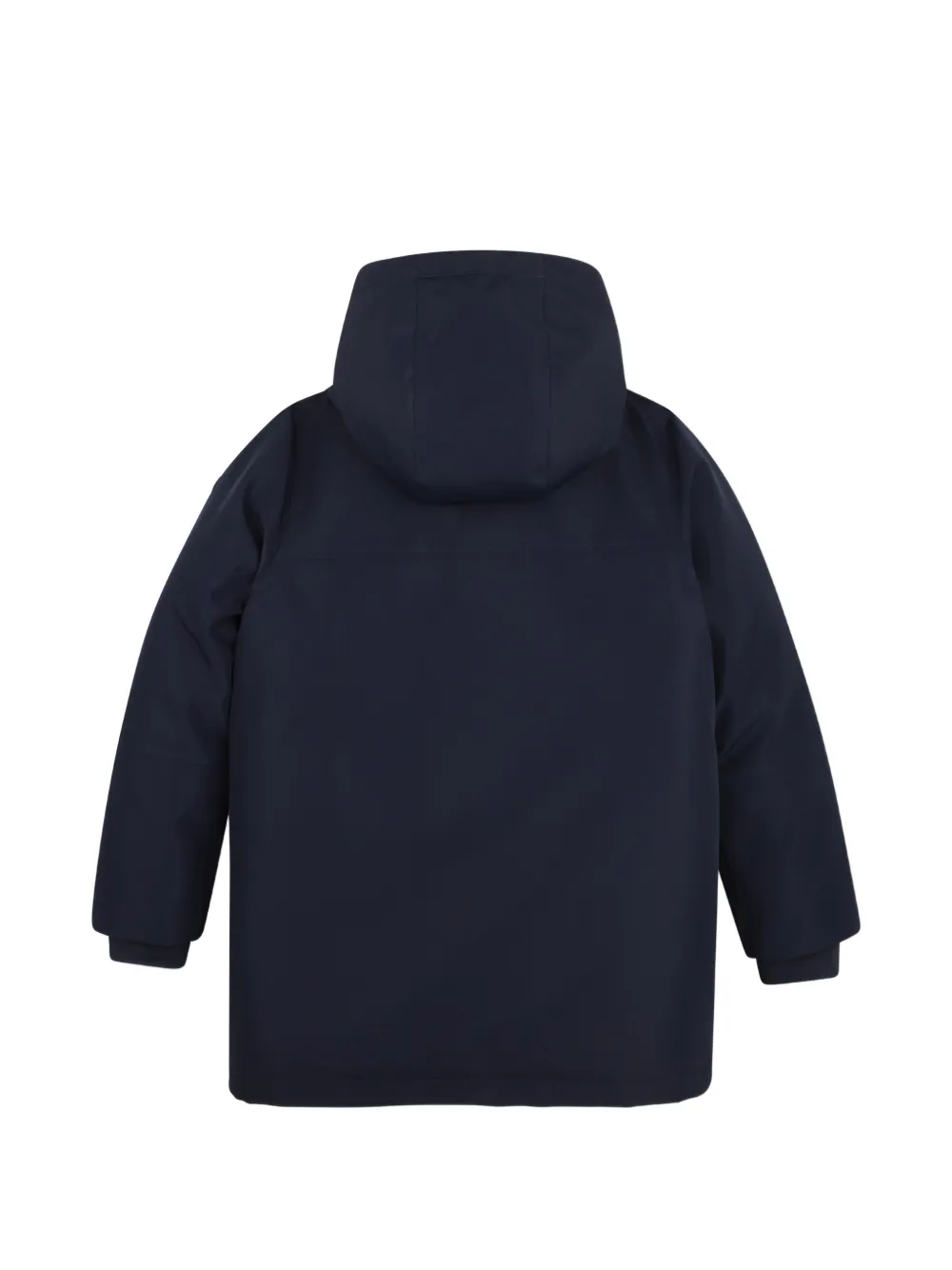 BOSS Kidswear Parka met meerdere zakken en capuchon Blauw
