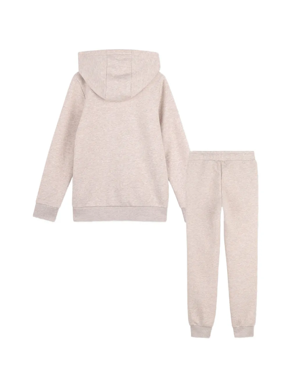BOSS Kidswear Trainingspak met logopatch Beige