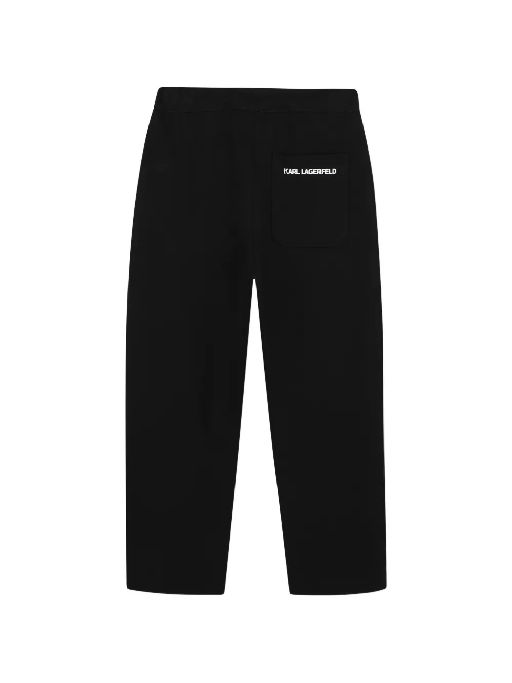 Karl Lagerfeld Kids Broek met logoprint Zwart