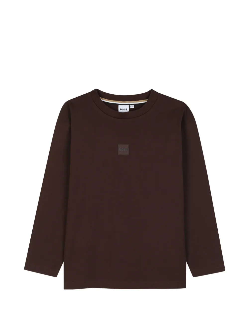 BOSS Kidswear T-shirt con stampa grafica - Marrone