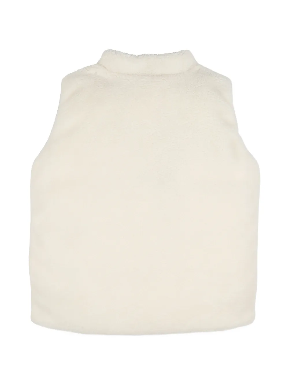 BOSS Kidswear Omkeerbare teddy fleece bodywarmer Beige