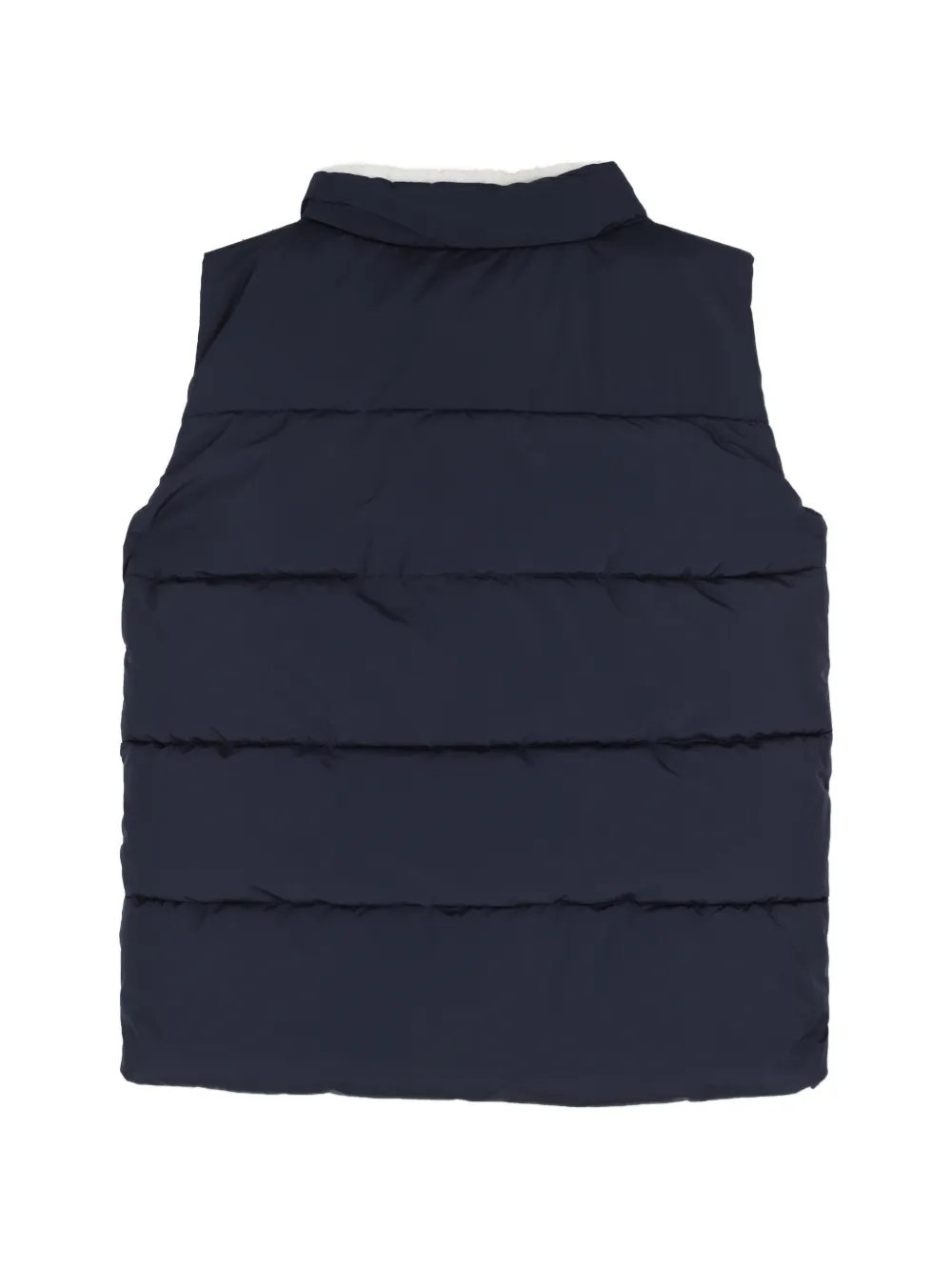 BOSS Kidswear Omkeerbare teddy fleece bodywarmer Beige