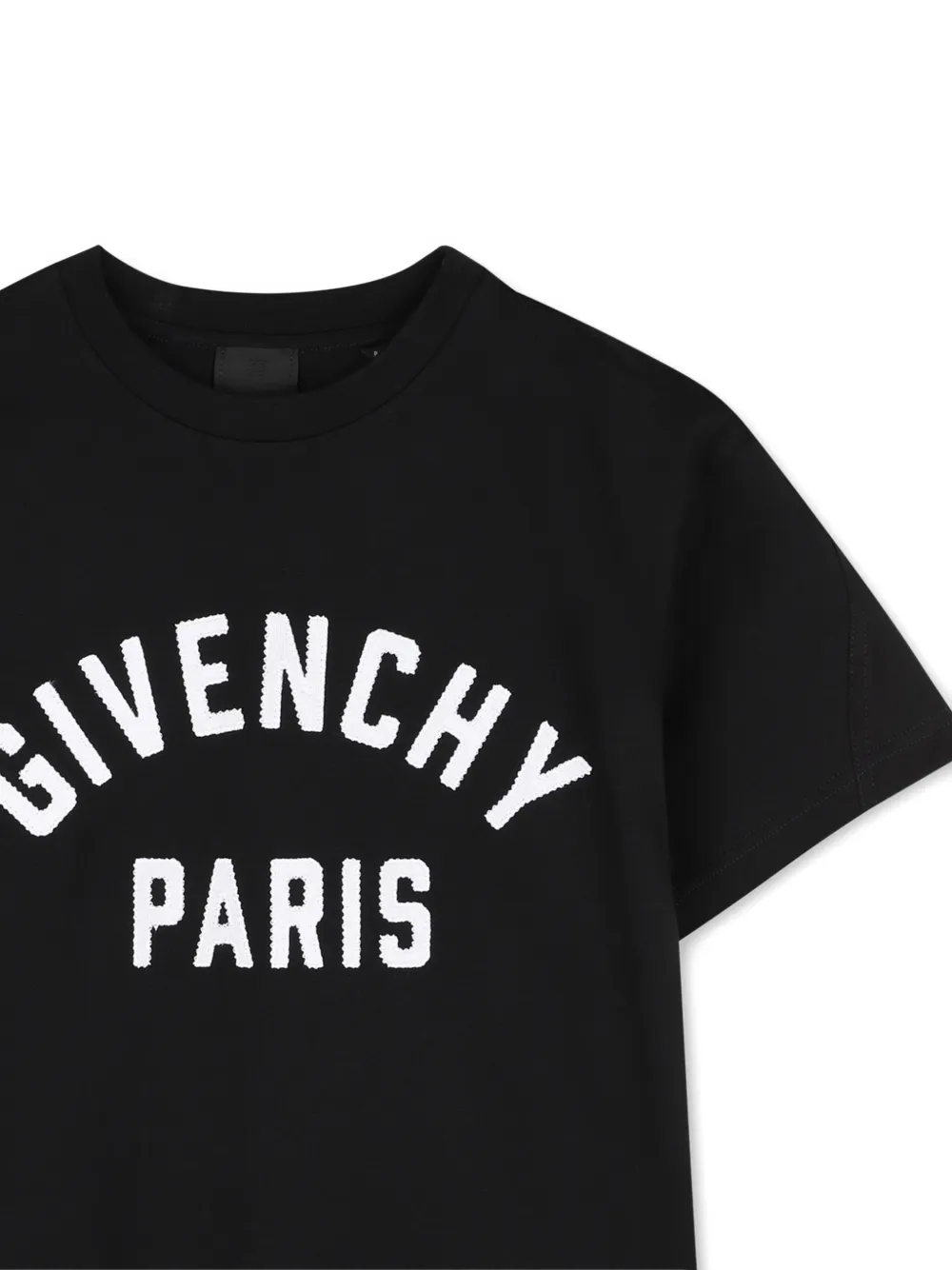 Givenchy Kids T-shirt met geborduurd logo Zwart