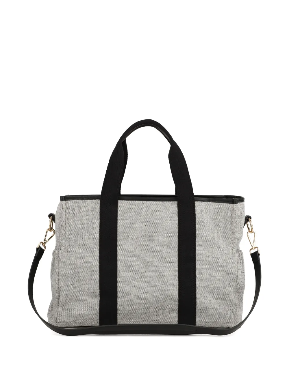 Chloé Kids Canvas luiertas met meerdere zakken Grijs