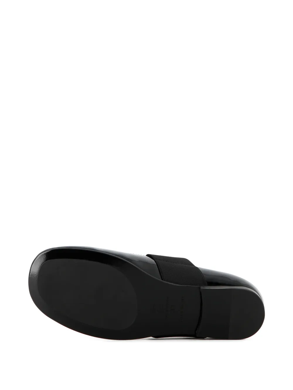 Givenchy Kids Lakleren ballerina's Zwart