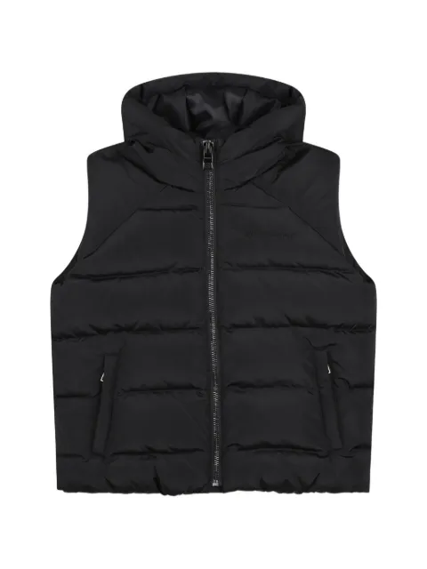 Givenchy Kids hooded quilted gilet