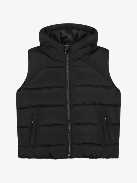 Givenchy Kids hooded quilted gilet