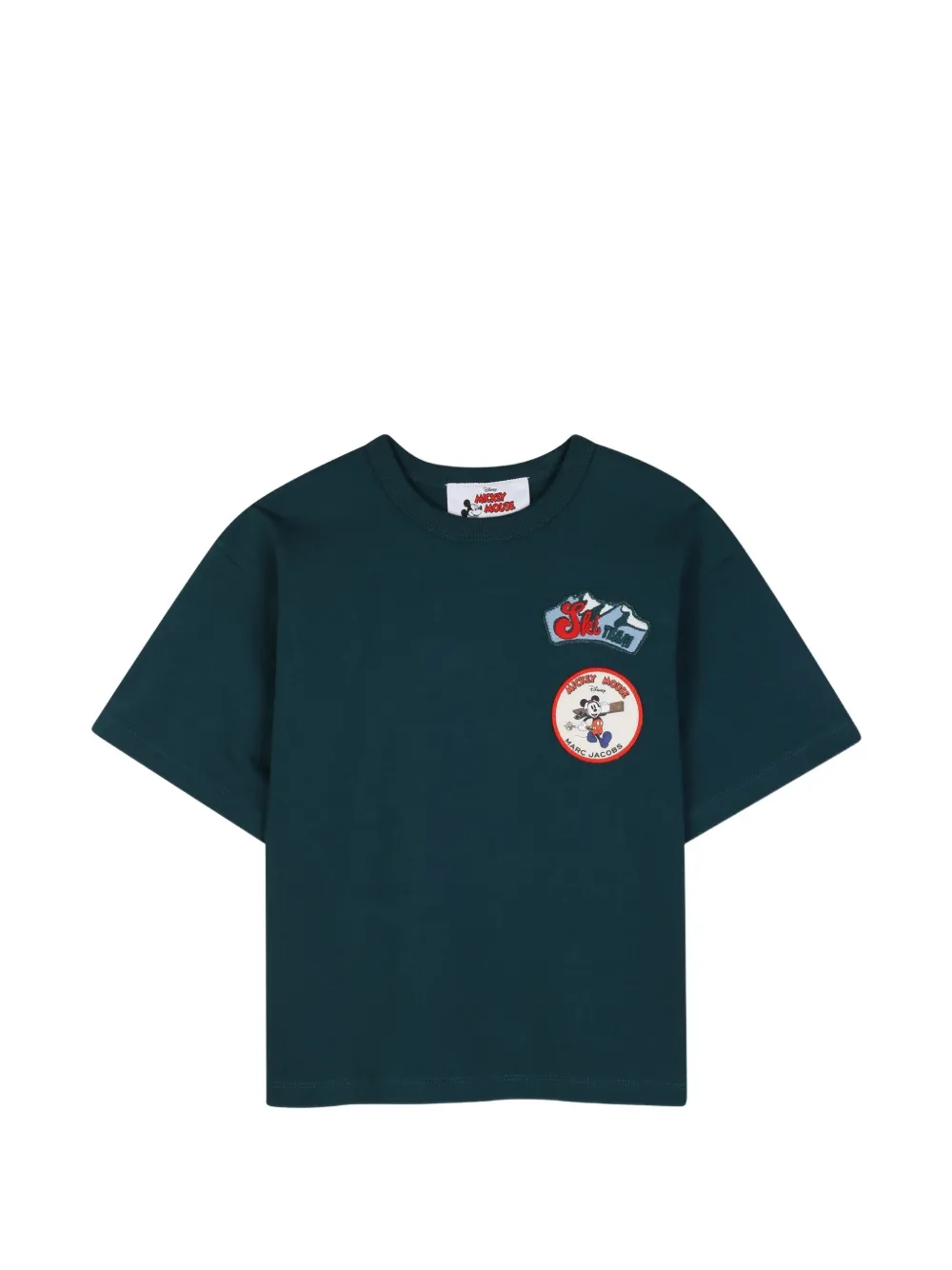 Marc Jacobs Kids x Disney T-shirt con applicazione - Verde