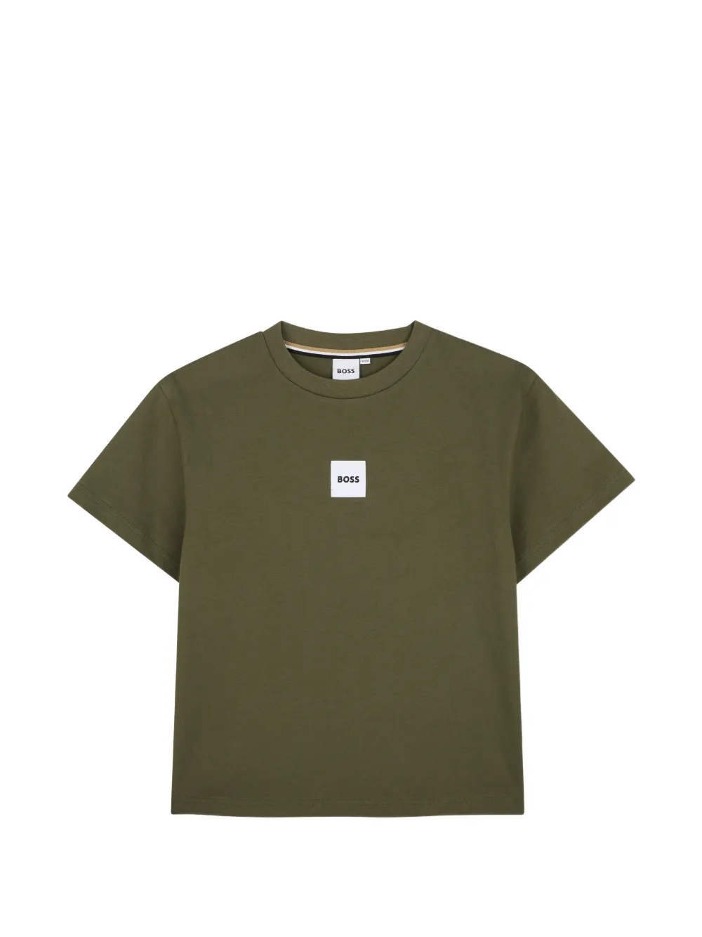 BOSS Kidswear T-shirt con applicazione logo - Verde