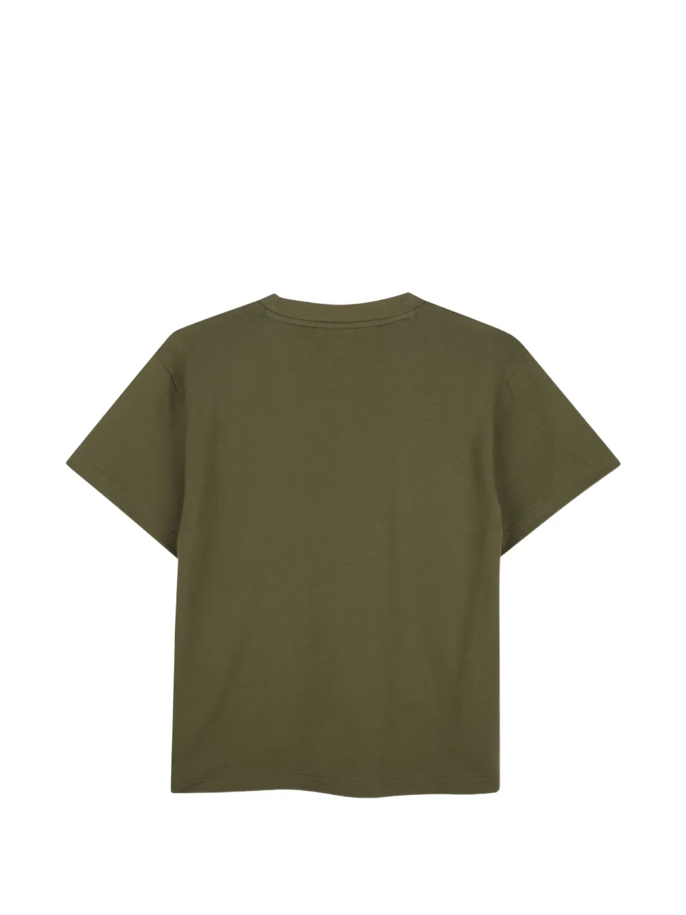 BOSS Kidswear T-shirt met logopatch en korte mouwen Groen