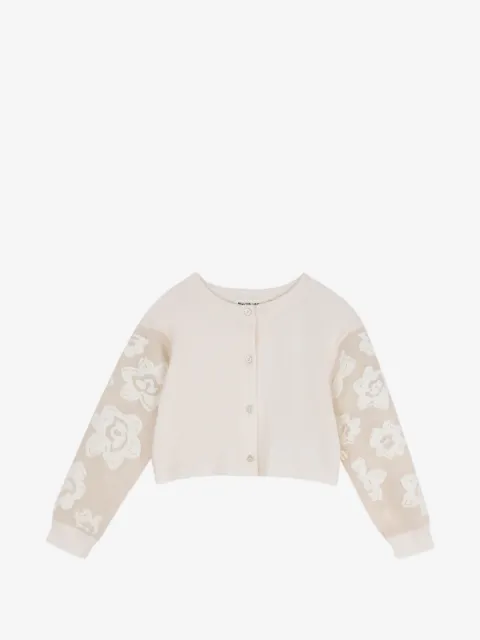 Billieblush cárdigan tejido con motivo floral en intarsia