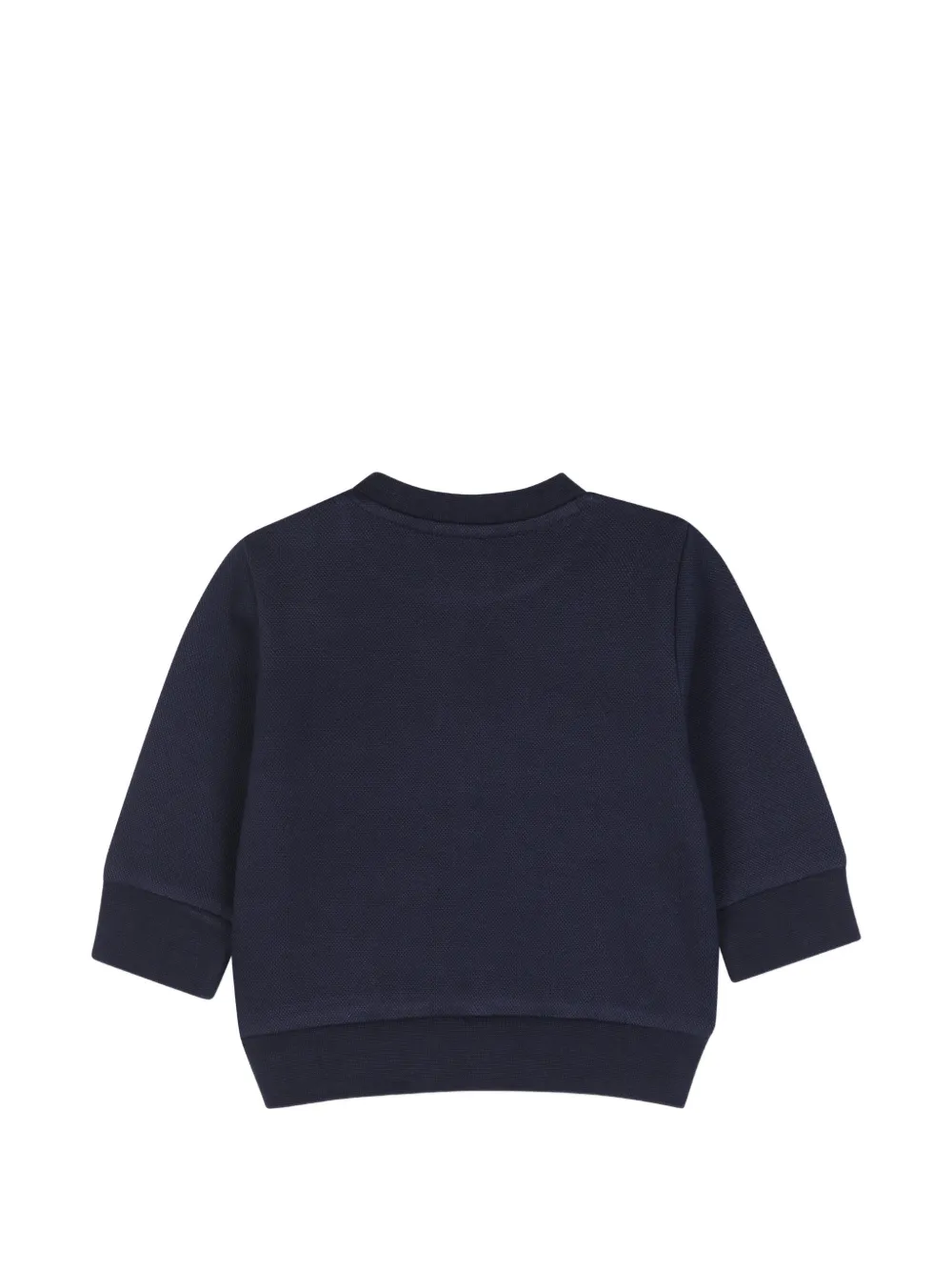 BOSS Kidswear Sweater met grafische print Blauw