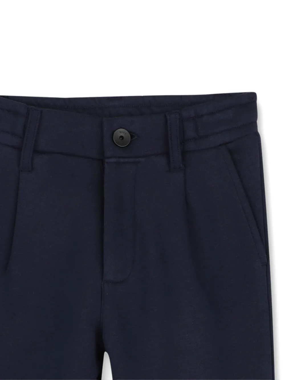 BOSS Kidswear Trainingsbroek met logopatch Blauw
