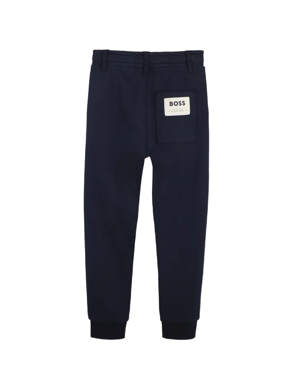 BOSS Kidswear Trainingsbroek met logopatch Blauw