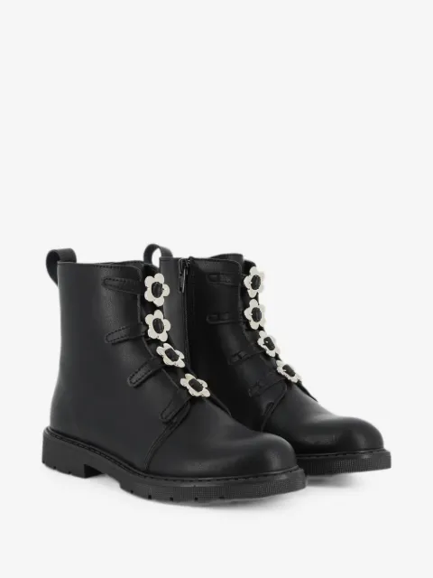 Marc Jacobs Kids flower-embellished ankle boots