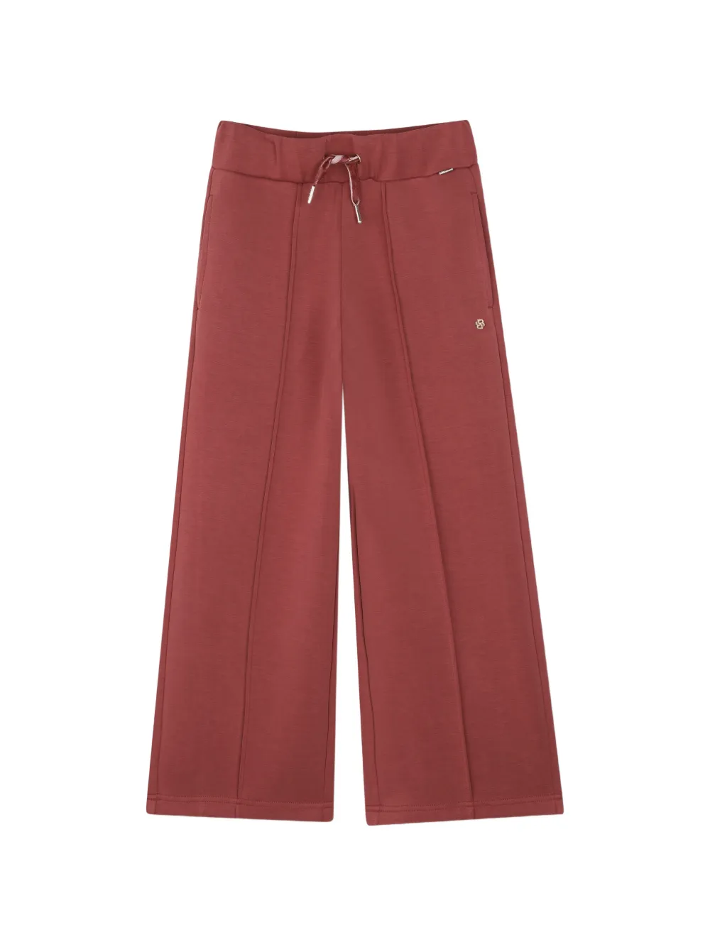 BOSS Kidswear Pantaloni sportivi a gamba ampia - Rosso