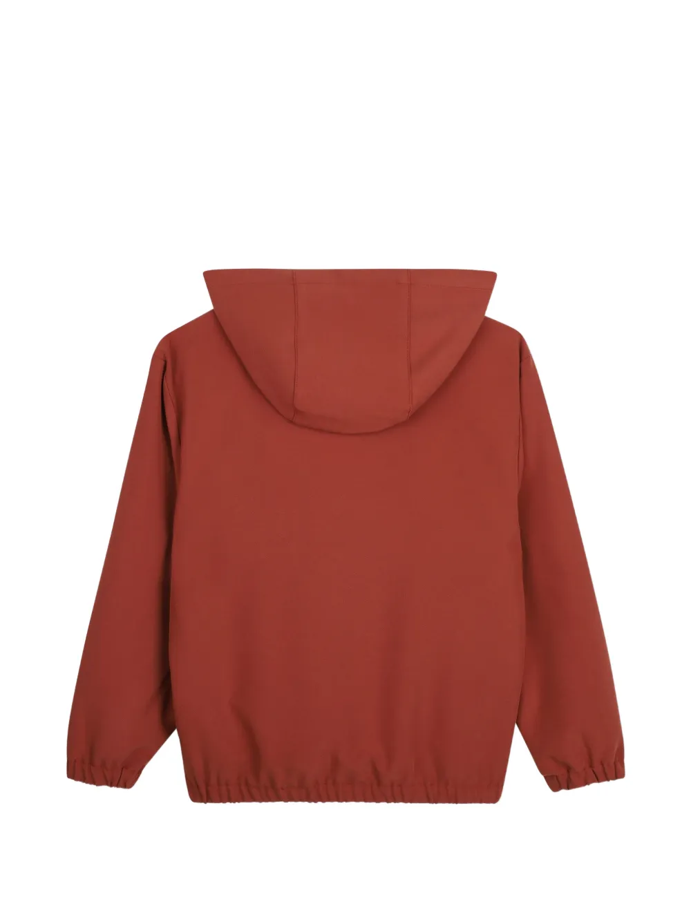 BOSS Kidswear half-zip hoodie Rood
