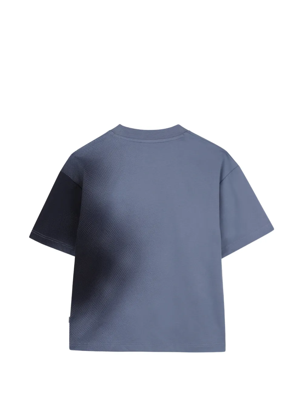 BOSS Kidswear T-shirt met kleurverloop Blauw