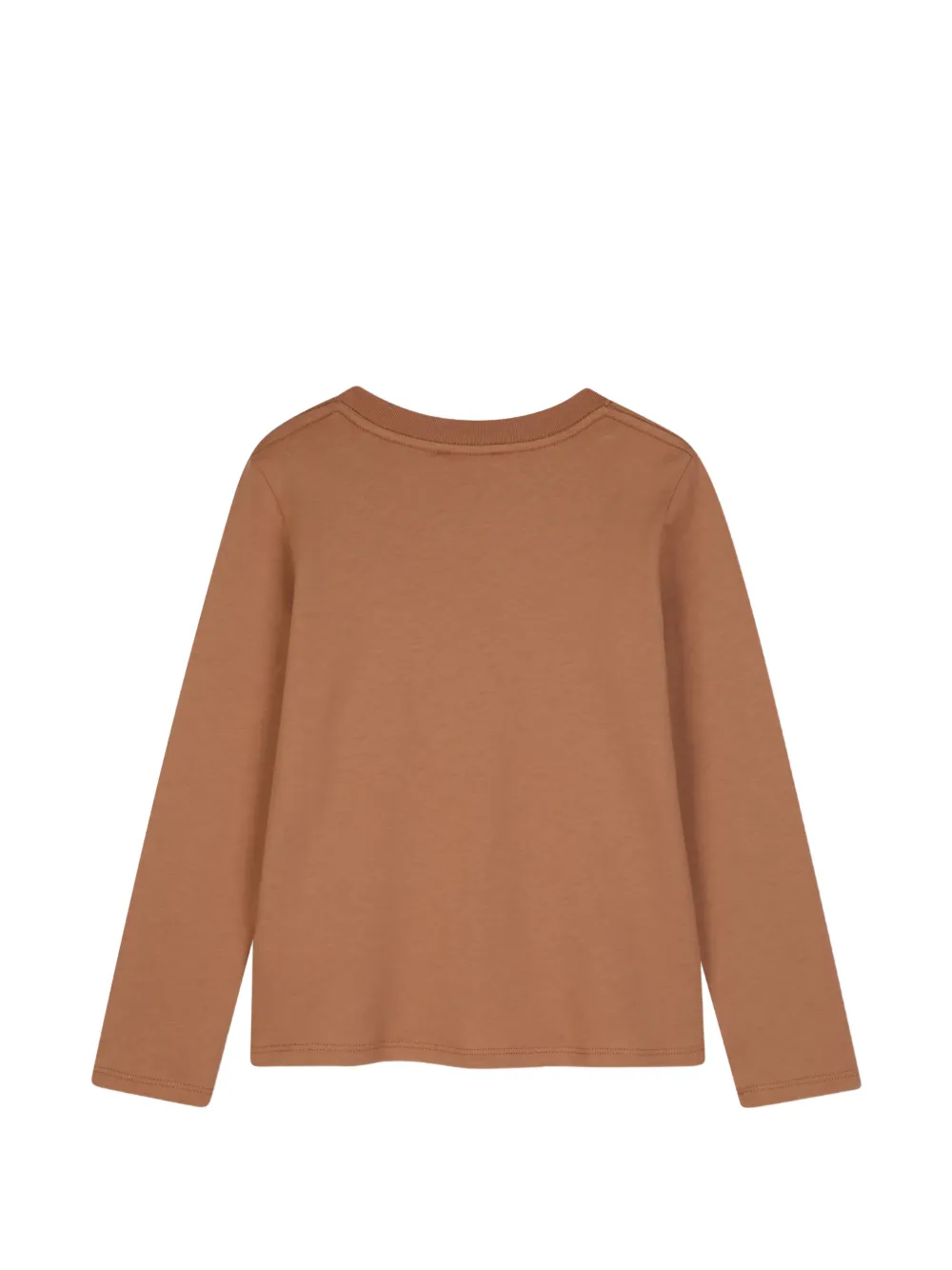 Chloé Kids T-shirt met lange mouwen Bruin