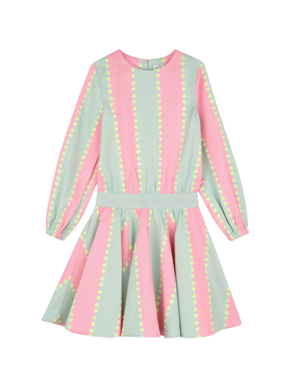 Billieblush Abito midi con stampa - Rosa