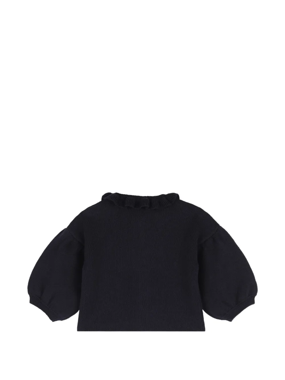 Chloé Kids Gebreid trainingspak met ruches Blauw