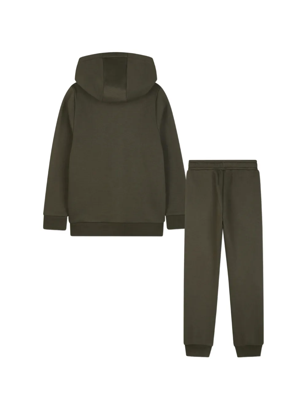BOSS Kidswear Trainingspak met logopatch Groen