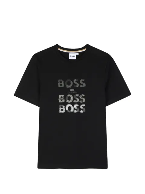 BOSS Kidswear logo-print short-sleeve T-shirt