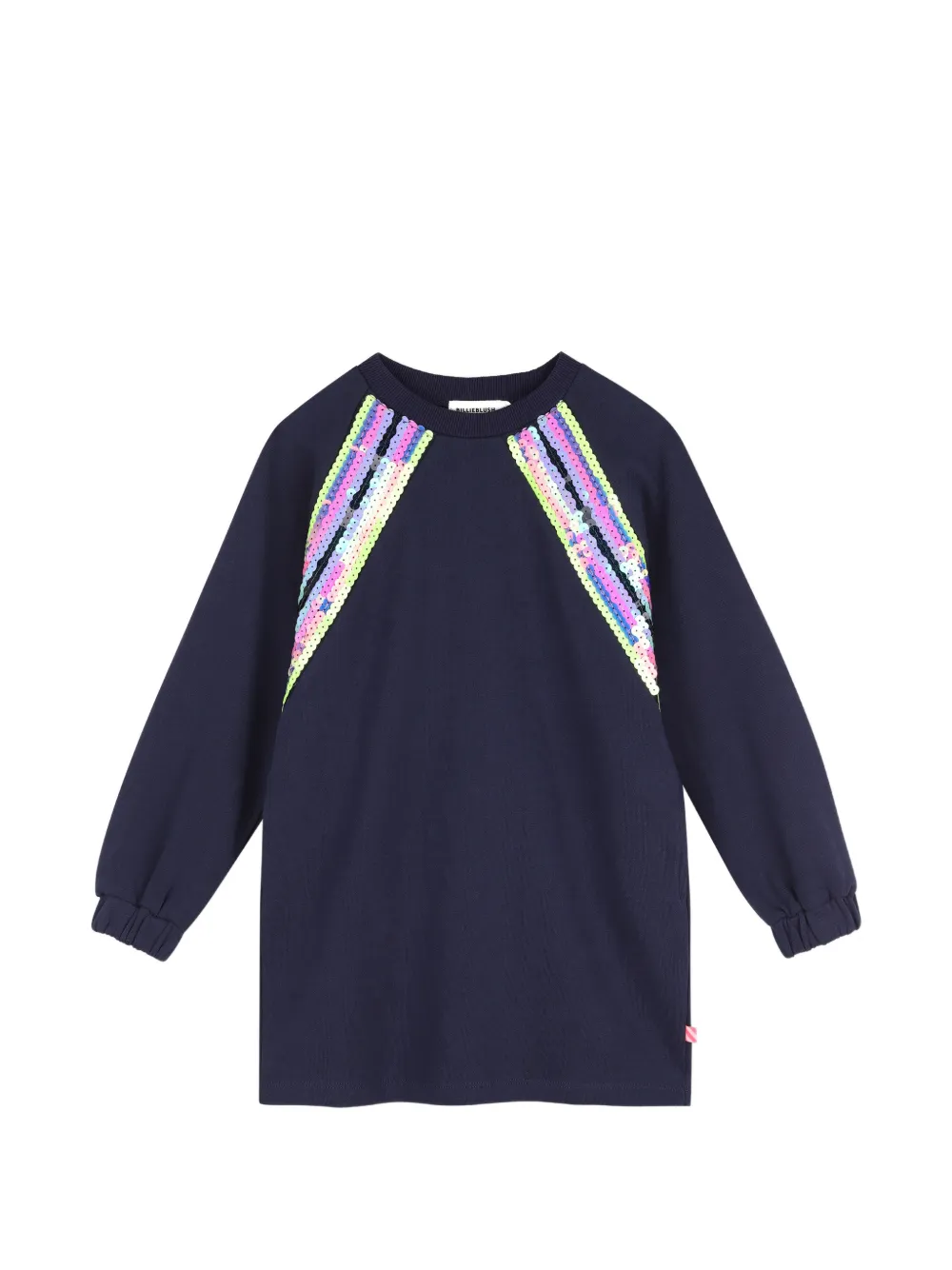 Billieblush Jurk verfraaid met pailletten en raglan mouwen Blauw