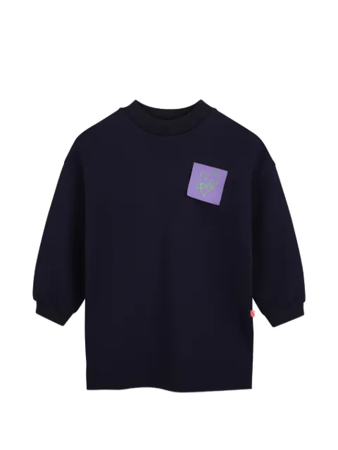 Billieblush logo-patch dress