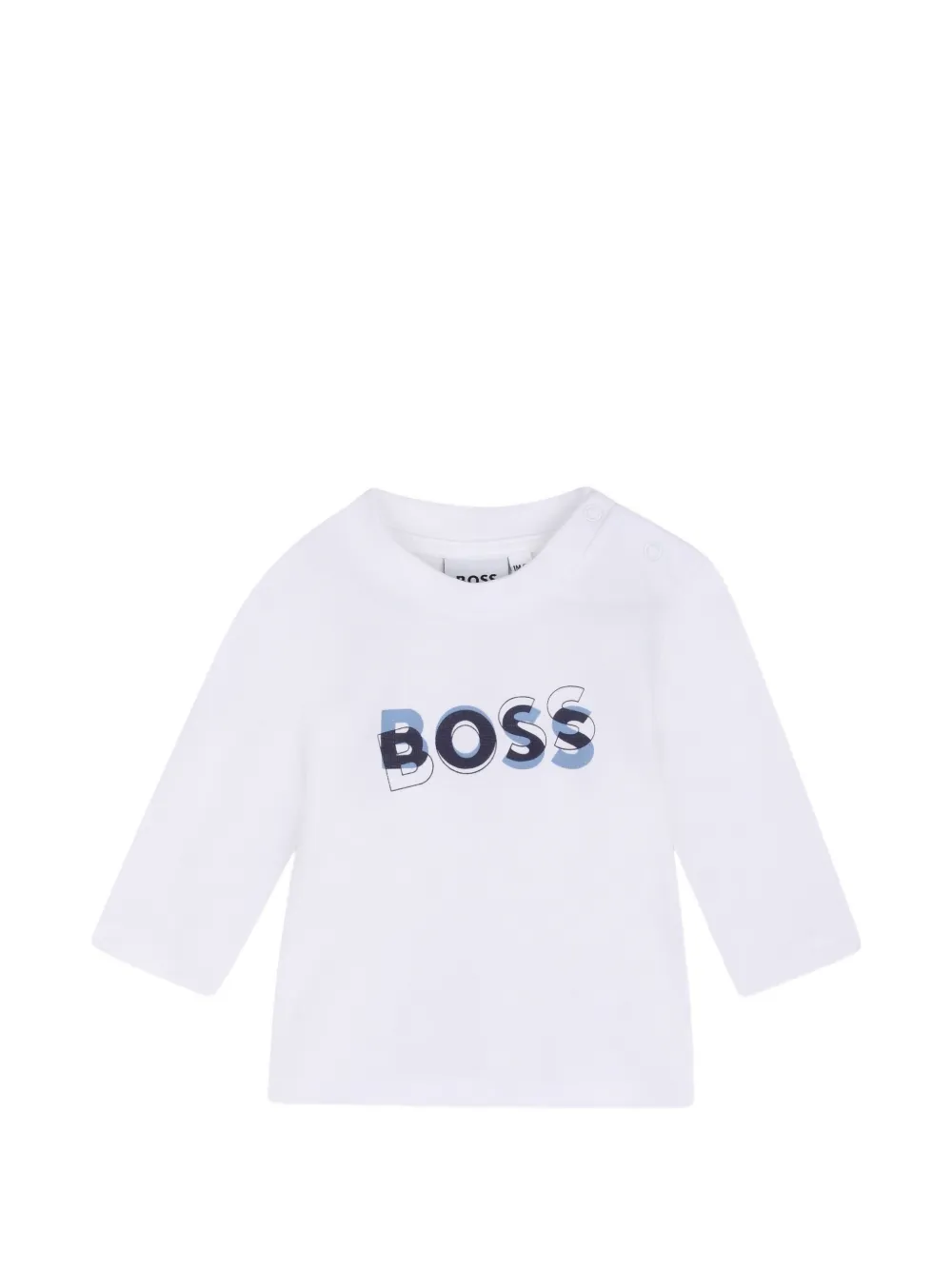 BOSS Kidswear Trainingspak met logoprint Blauw