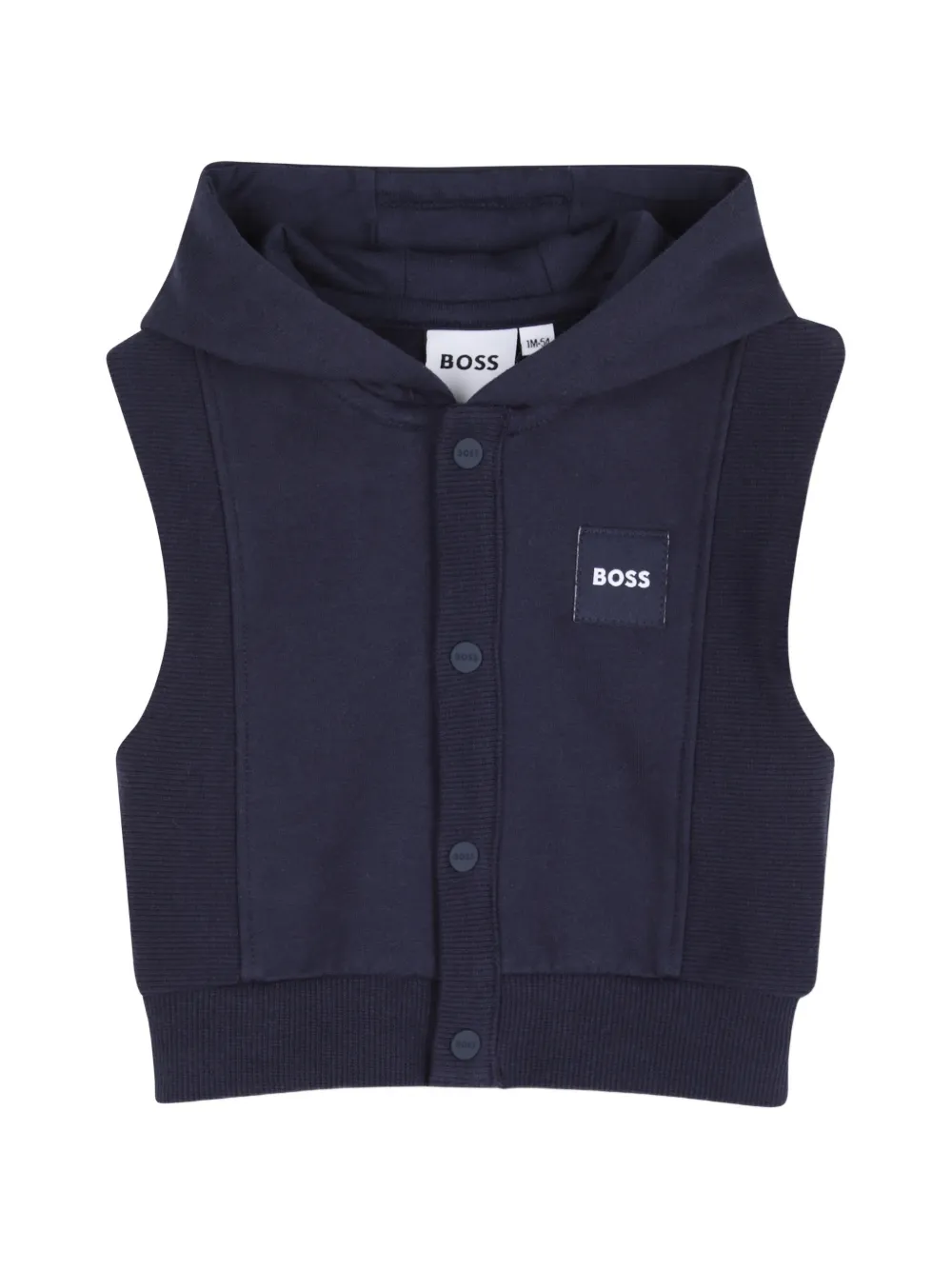 BOSS Kidswear Trainingspak met capuchon Blauw