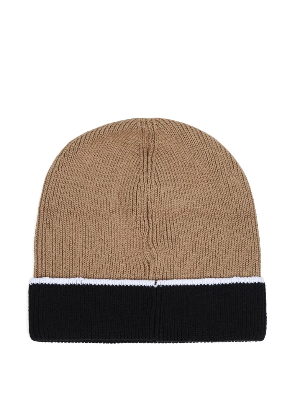 BOSS Kidswear Muts met logoprint Beige
