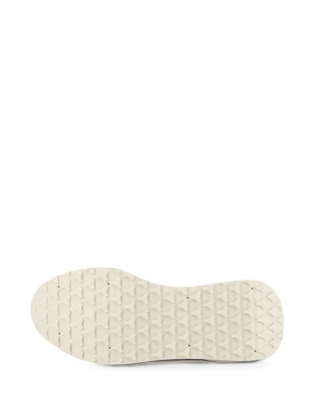 BOSS Kidswear logo-patch panelled sneakers Beige