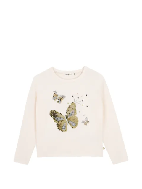 Billieblush langærmet T-shirt med pailletter