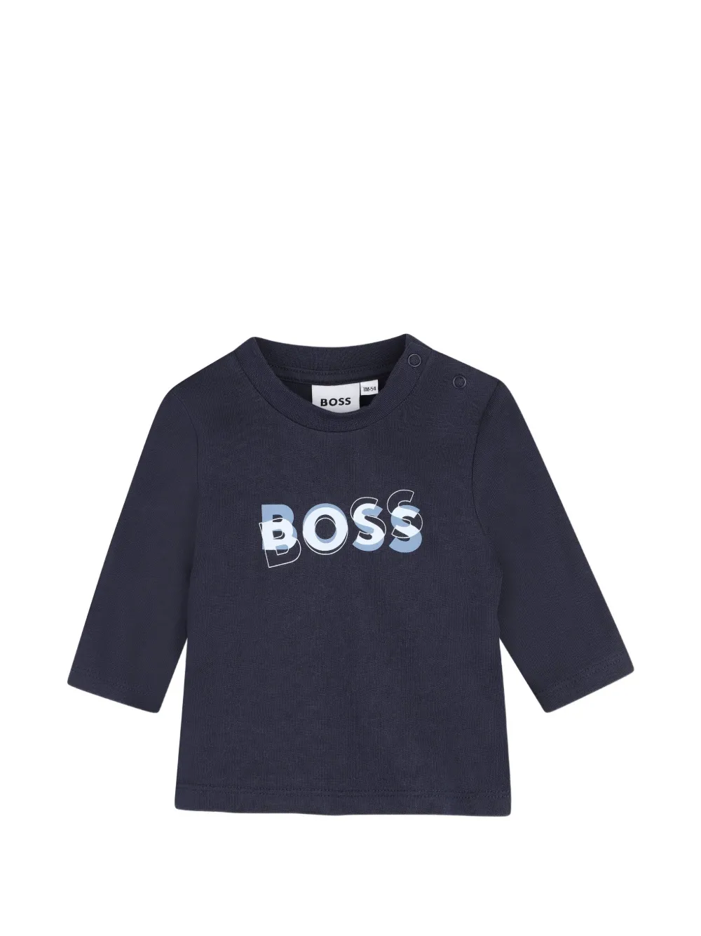 BOSS Kidswear Trainingspak met logoprint Blauw