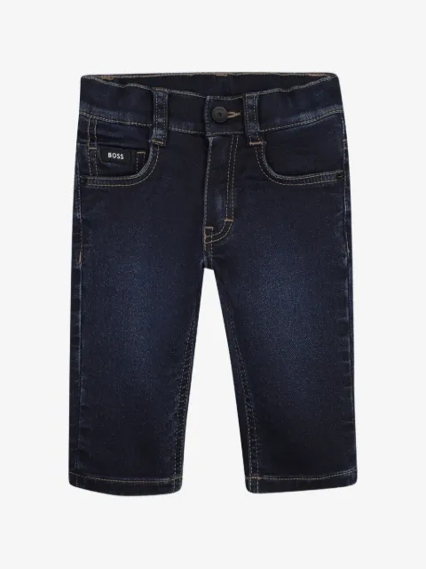 BOSS Kidswear jean à patch logo