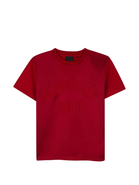 Givenchy Kids logo-embroidered T-shirt