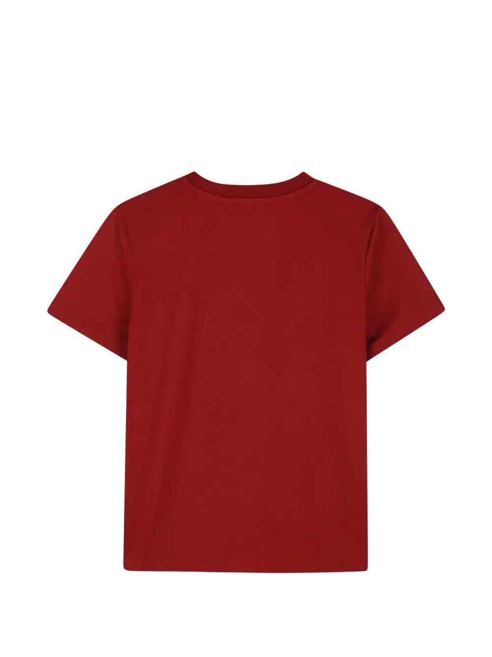 Givenchy Kids T-shirt met geborduurd logo Rood