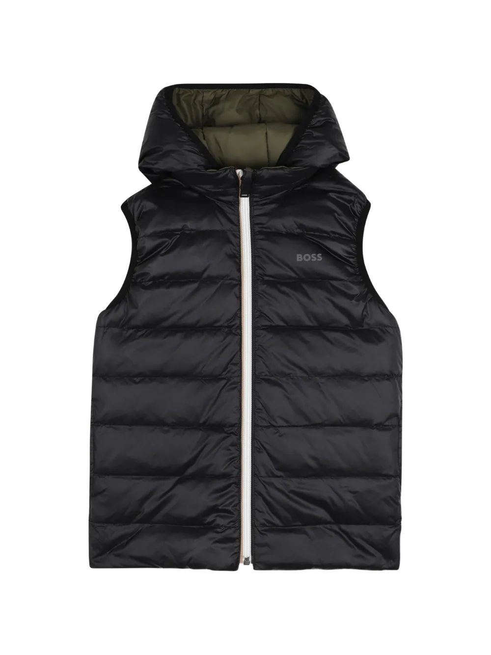 BOSS Kidswear Gilet imbottito reversibile - Nero